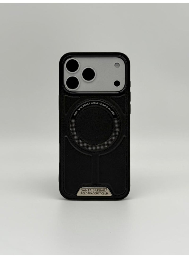 general Santa Barbara Polo & Racouet Club Edition Magsafe Leather Case for Apple iPhone 17 Pro Max | Premium Magnetic & Shockproof Protection - Image 1